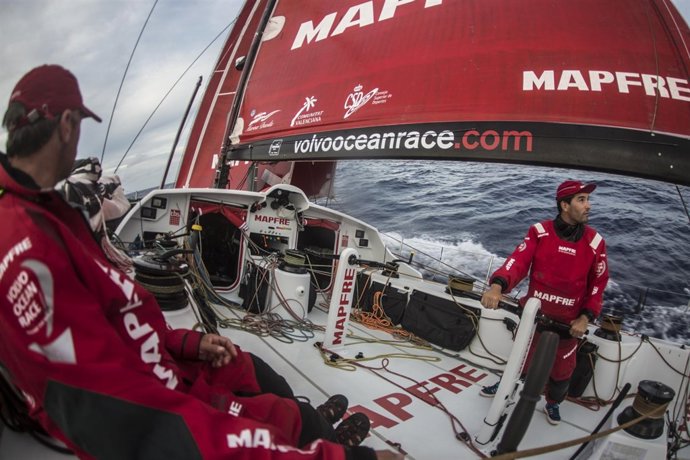 El 'MAPFRE' en la sexta etapa de la Volvo Ocean Race