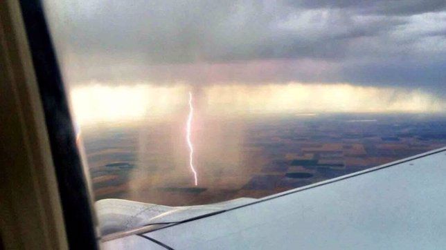 Increíbles Fotografías Tormentas Vistas Desde Un Avión 