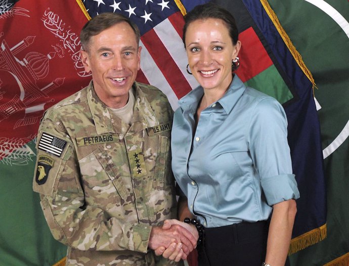 David Petraeus y Paula Broadwell 