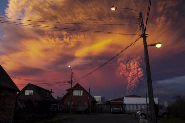 Erupción del volcán Calbuco (Chile)