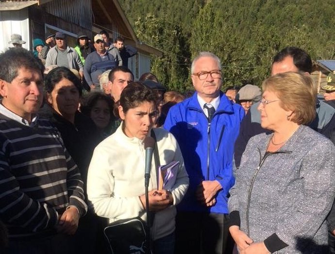 La presidenta de Chile, Michelle Bachelet