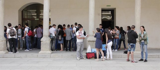 Selectividad, PAEG, exámenes, estudiantes, alumnos, universidad