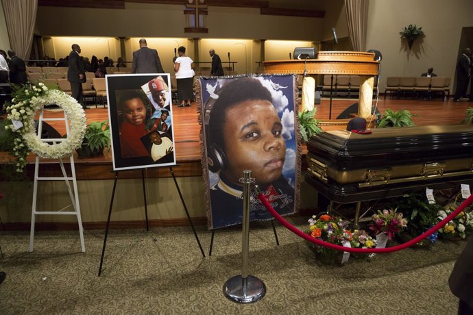 Michael Brown, joven negro tiroteado por la Policía en Ferguson