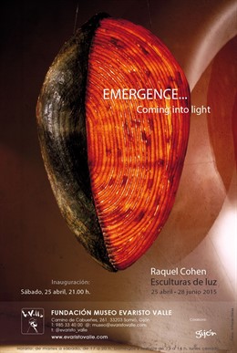 ESculturas de luz de Raquel Cohen