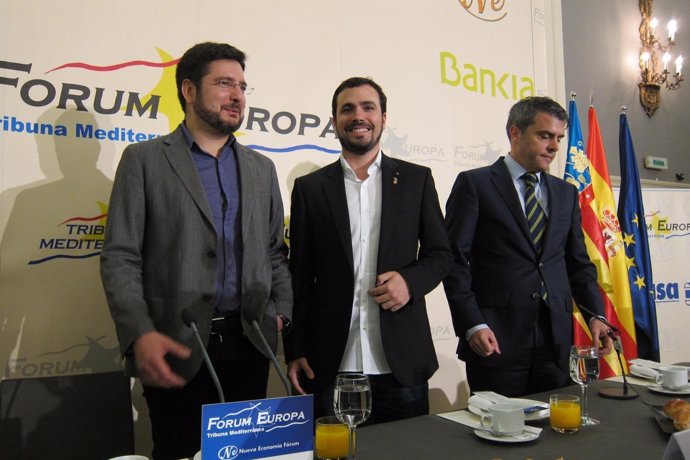 Blanco y Garzón en el desayuno de Forum Europa
