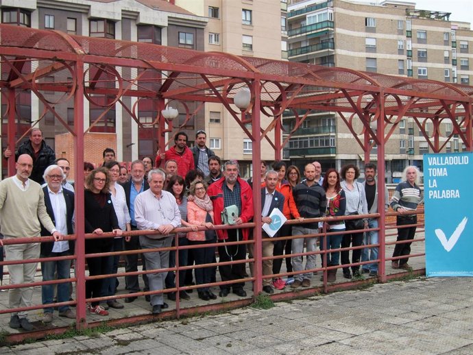 Presentaciónd e las candidaturas provinciales de Valladolid Toma la Palabra