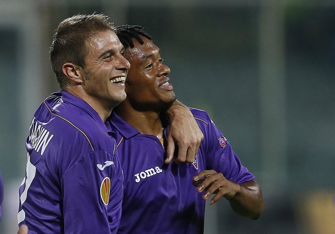 Joaquín Sánchez con la Fiorentina