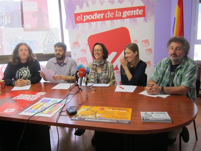 Presentación candidatura autonómica de IU