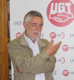 El secretario general de UGT en Castilla y León, Agustín Prieto