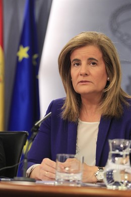 Fátima Báñez tras el Consejo de Ministros