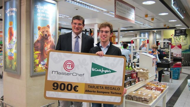 Pau Pérez Rico y Alberto, el concursante de Masterchef 