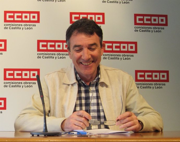 Ángel Hernández, líder de CCOO en Castilla y León