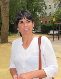 Teresa Rodríguez, secretaria general de Podemos en Andalucía