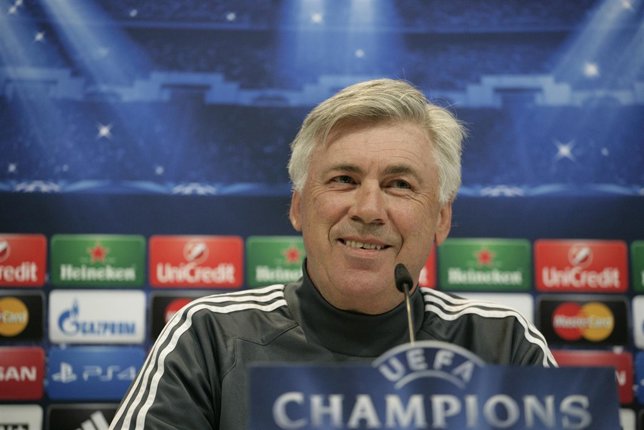 CARLO ANCELOTTI, rueda de prensa champions,21-04-2015