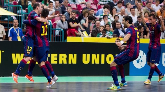 El FC Barcelona, clasificado para la final de la UEFA Futsal Cup