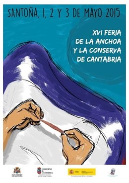 Cartel de la Feria de la Anchoa