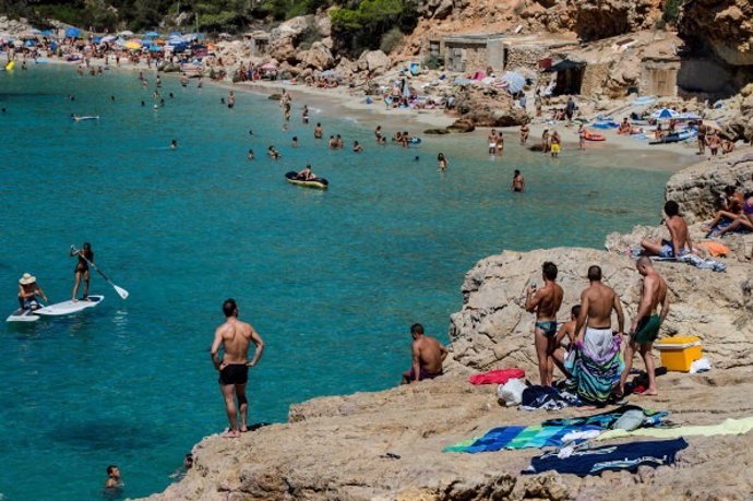 Playa en Ibiza