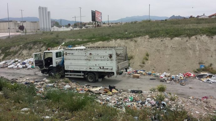 Desmantelamiento de asentamiento en Jaén