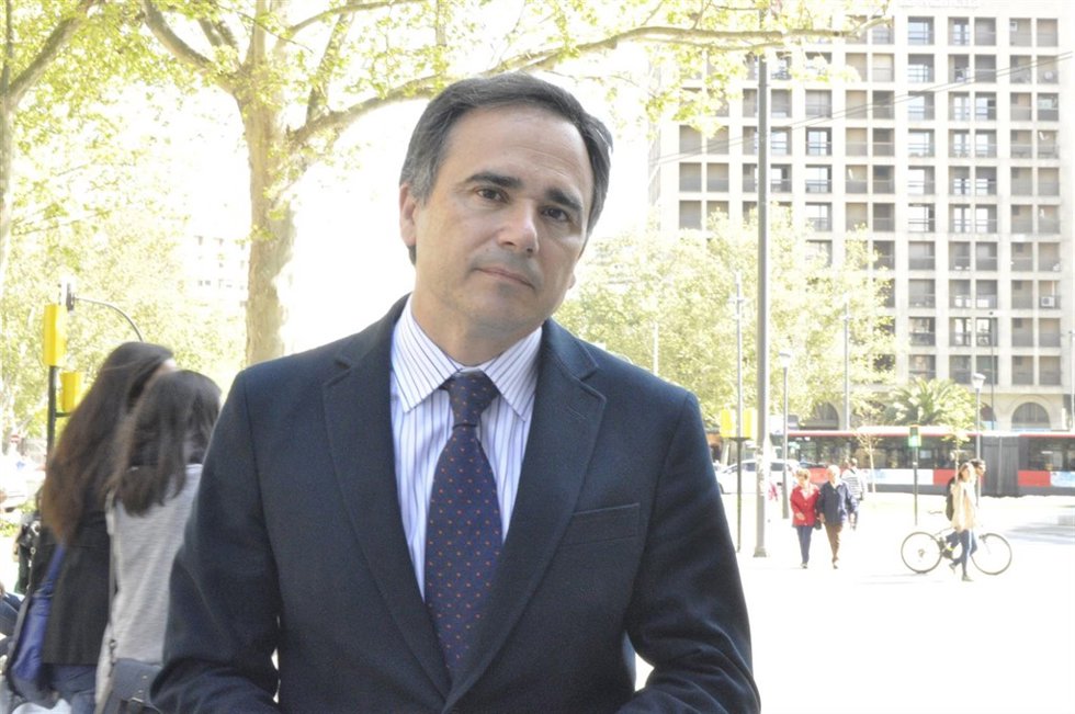 El candidato del PAR a la alcaldía de Zaragoza, Xavier de Pedro.
