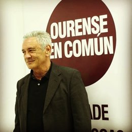 El candidato de Ourense en Común, Miguel Doval