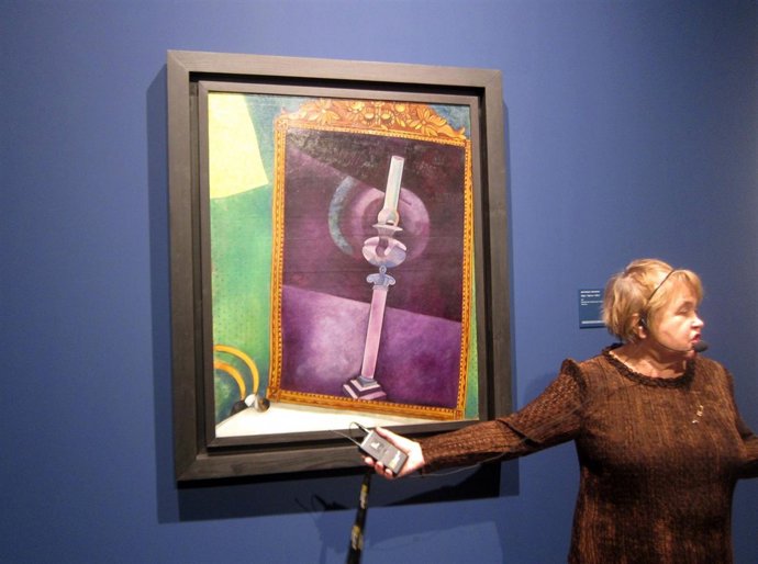 Espejo de Marc Chagall, en el Museo Ruso