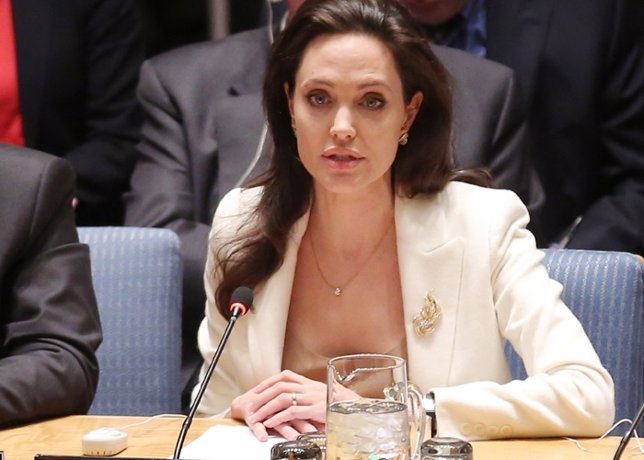   Actress/Activist Angelina Jolie Speaks At A United Nat