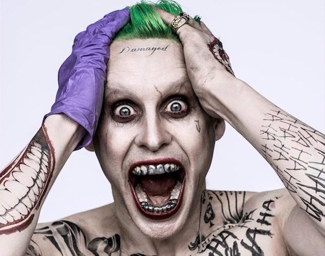 Jared Leto como el Joker en Suicide Squad