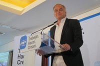 González Pons, sobre Podemos: "Cuando se trata de tocar poder, están dispuestos a pactar con el PSOE de Chaves y Griñán"