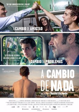 Cartel de la película 'A cambio de nada' de Daniel Guzmán