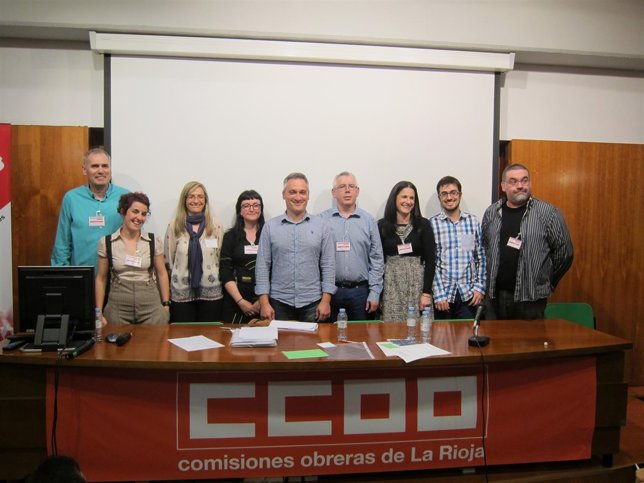 Jorge Ruano, nuevo secretario general de CCOO La Rioja
