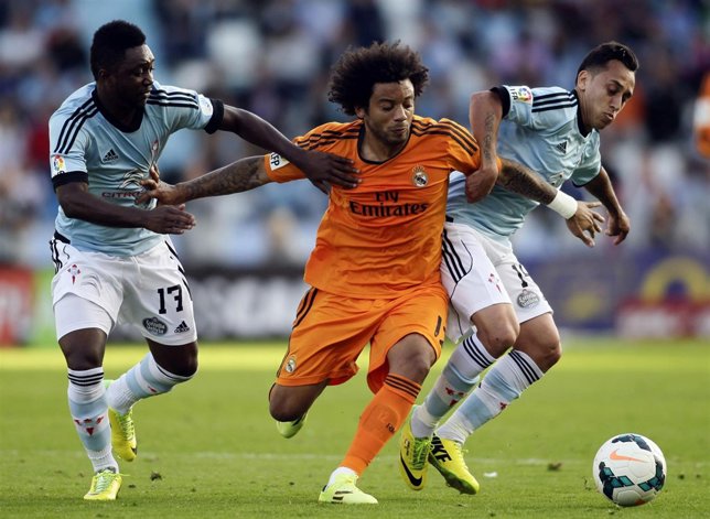 Marcelo intenta avanzar en Balaídos ante la presencia de Orellana