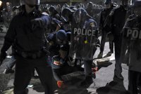 Doce detenidos en Baltimore durante protesta por la muerte de Freddie Gray