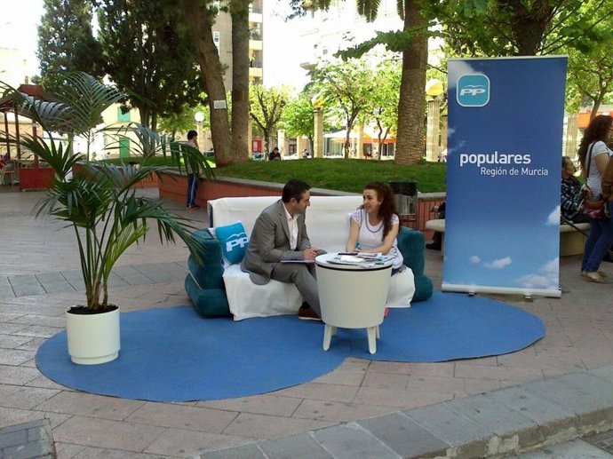 El candidato del Partido Popular a la alcaldía de Alcantarilla 