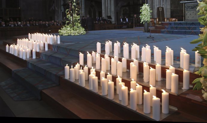 Memorial por las víctimas de Germanwings