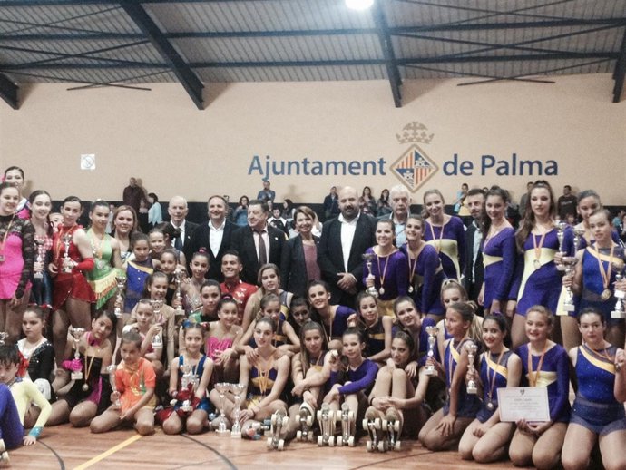 Trofeos de la federación de patinaje balear