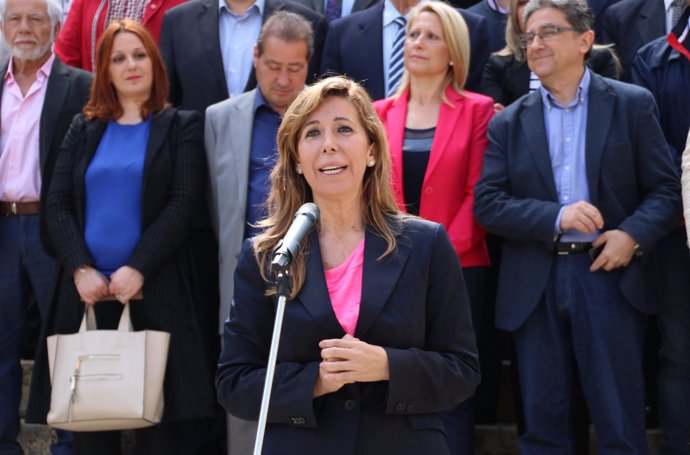 La presidenta del PP de Catalunya, Alicia Sánchez Camacho