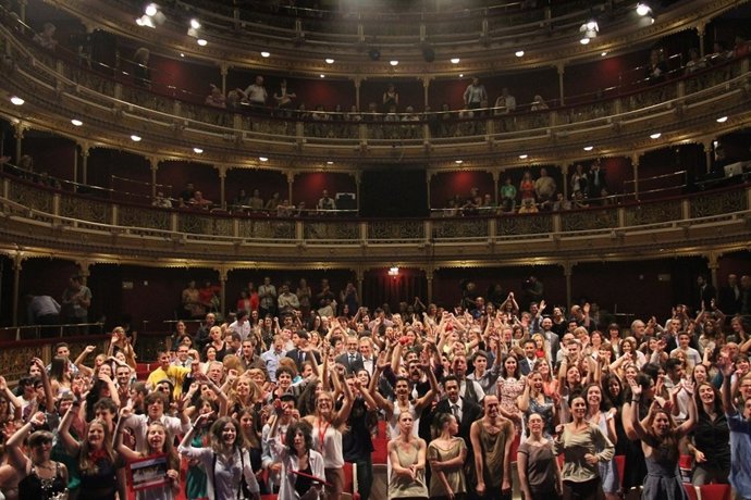 Participantes en los premios Buero