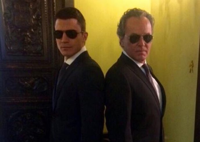 Alex González y José Coronado, gran amistad entre los actores de El Príncipe 