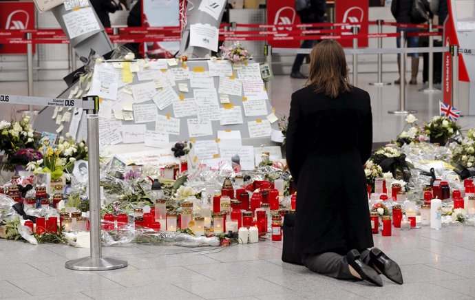 Homenaje a las víctimas del 4U9525 de Germanwings