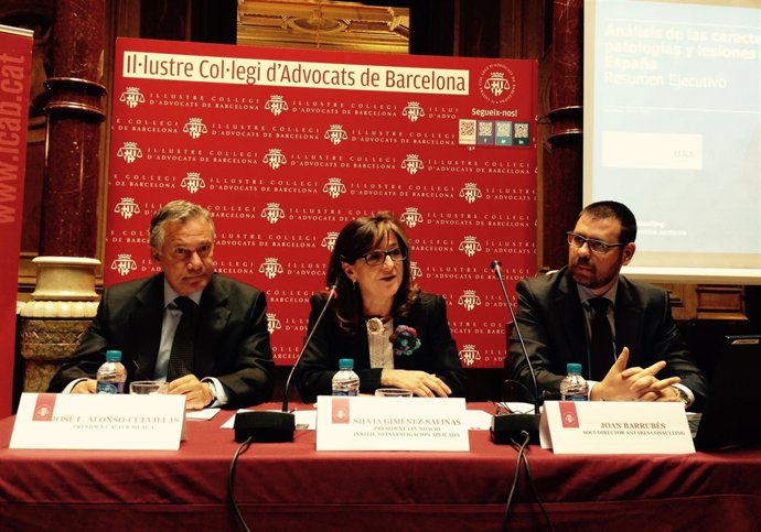 Presentación de un estudio sobre las patologías de los abogados