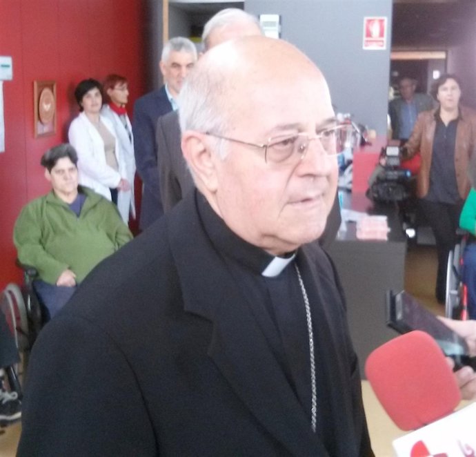 El cardenal arzobispo de Valladolid, Ricardo Blázquez
