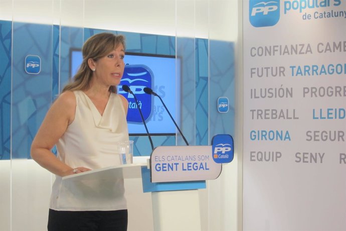    La Líder Del PP Catalán, Alícia Sánchez-Camacho