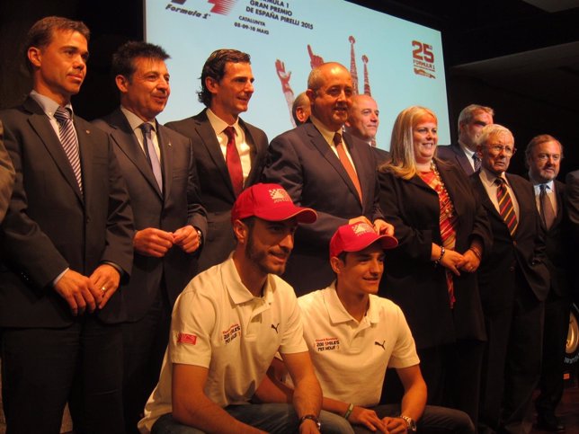 Presentación del Gran Premio de Fórmula 1 en el Circuït de Barcelona-Catalunya