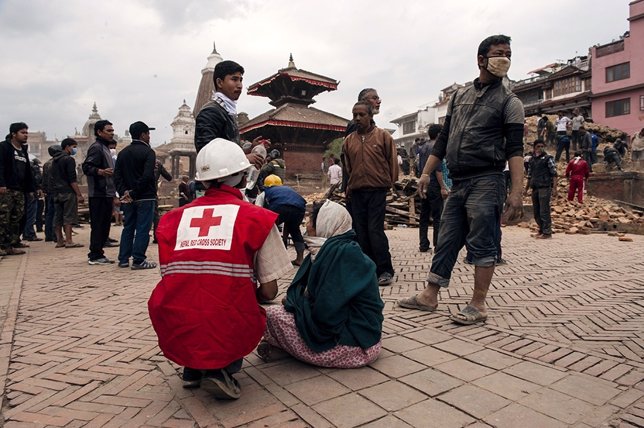 KathTerremoto en Katmandu, Nepal 