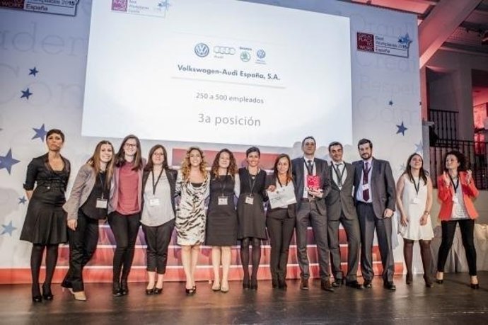 Volkswagen-Audi España, 'Best Workplaces' 2015