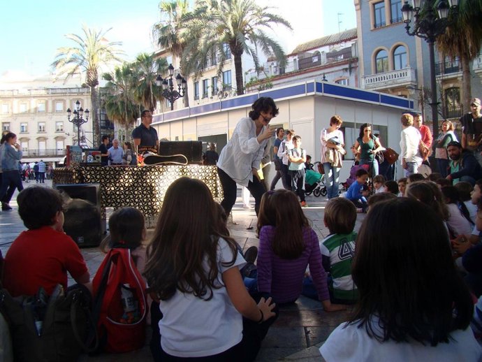 Cuentacuento en la Feria del Libro. 