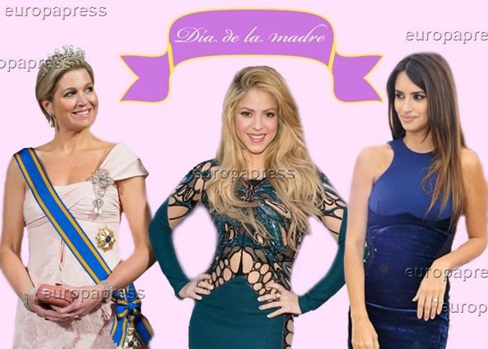 Famosas Día de la Madre