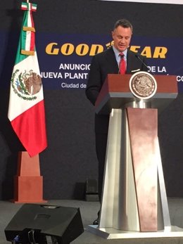 Anuncio de nueva planta de Goodyear en México (Richard Kramer)