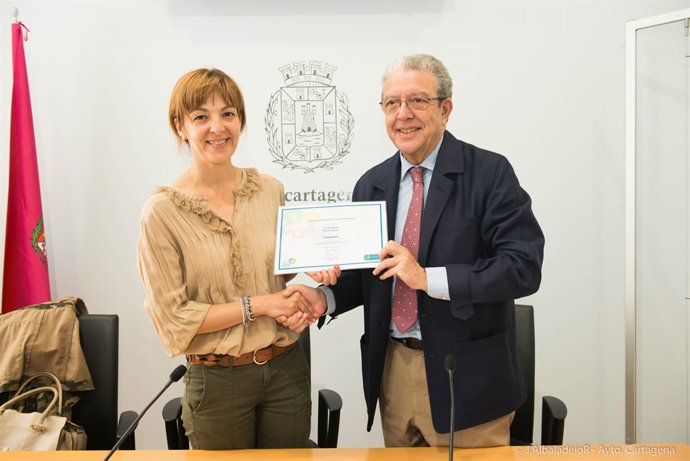 Imagen de la entrega de premios