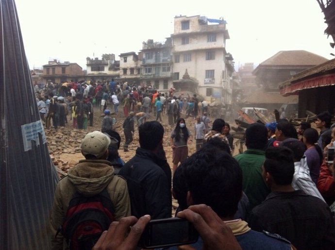 Katmandú tras el terremoto